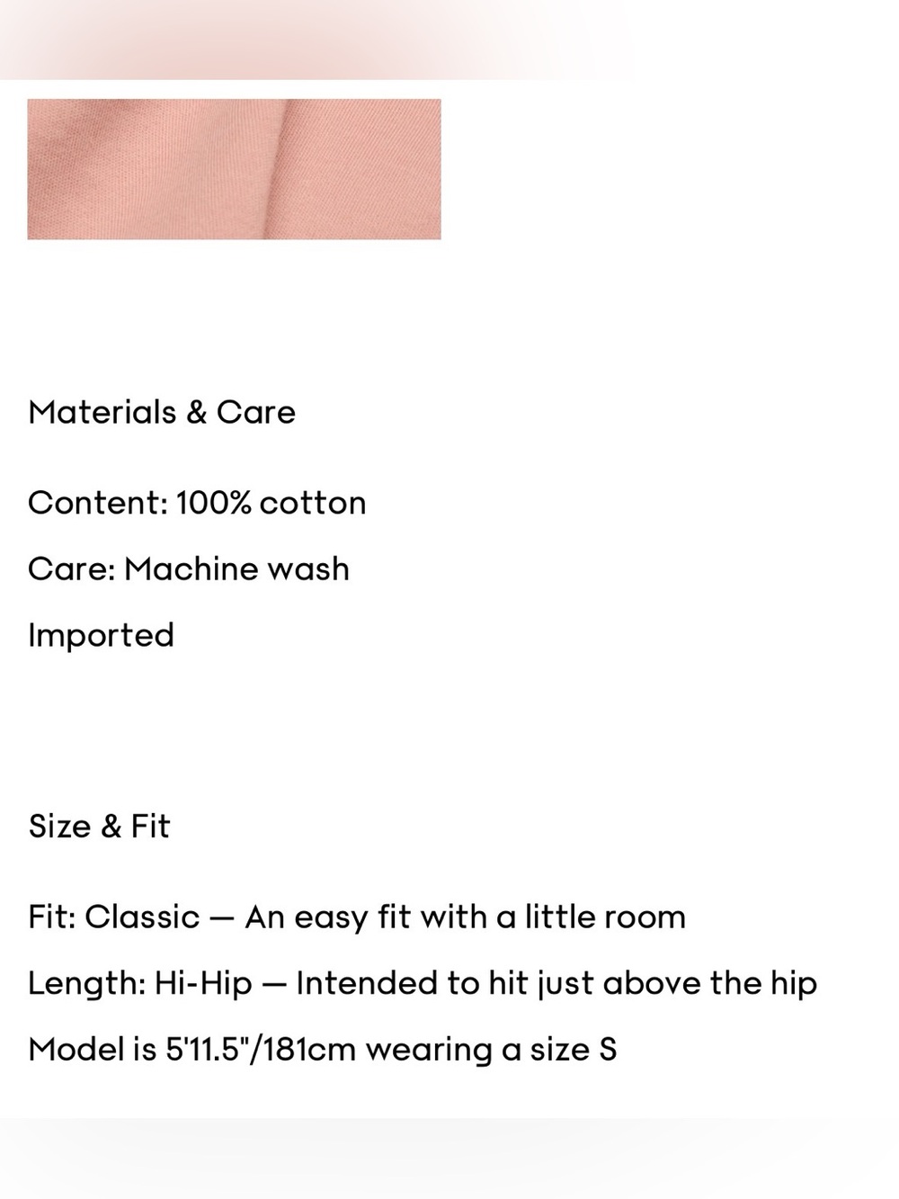 Aritzia - Babaton Interlock Cotton, Off-Shoulder top, soft pink LARGE - Picture 7 of 15